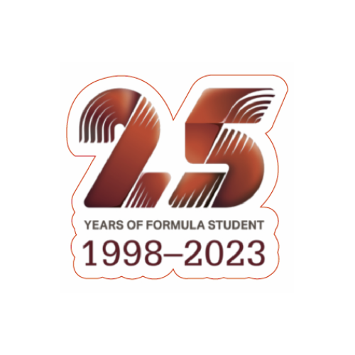 Formula Student 25th Anniversary Pin Badge