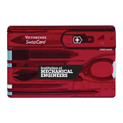 Multifunction SwissCard with IMechE logo