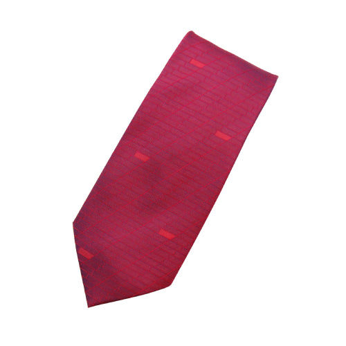 Woven silk tie