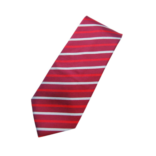 Woven silk tie