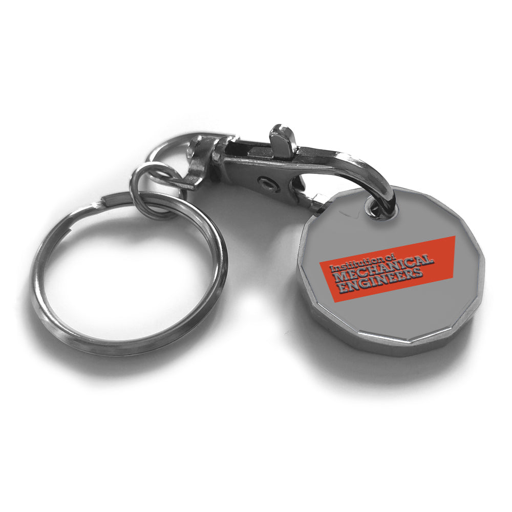 Trolley Coin Keyring