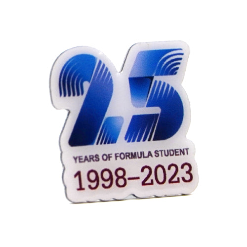 Formula Student 25th Anniversary Pin Badge